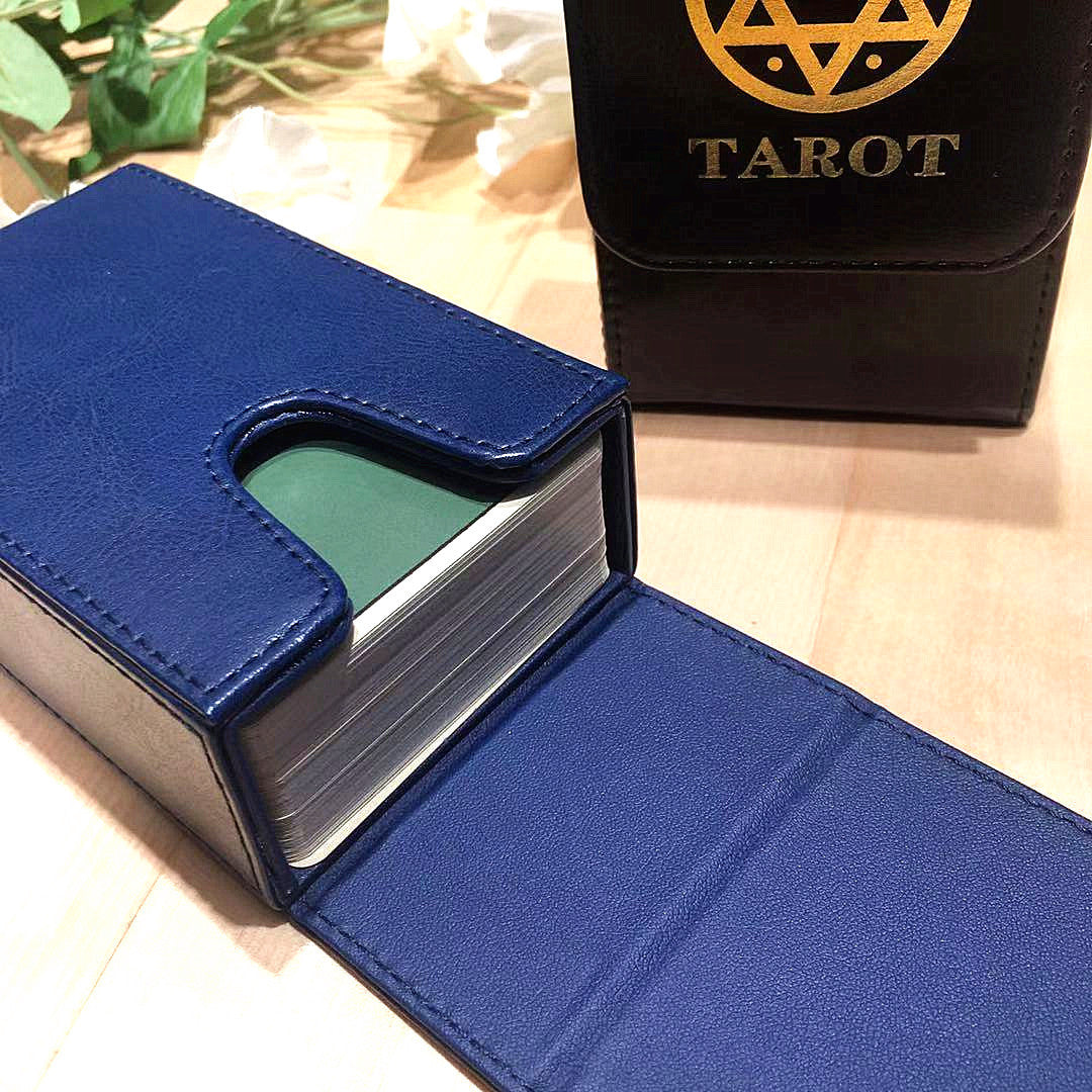 Coffret de Rangement pour Tarot en Cuir  – Élégance et Protection